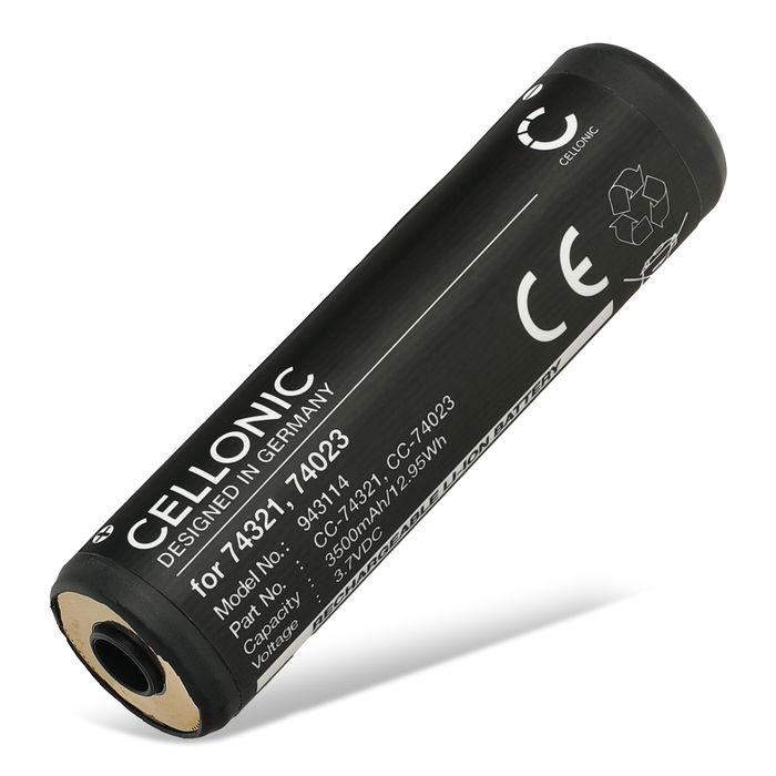 Batterij voor Streamlight Jr LED, ProTac HL USB, Strion (2020), Strion DS HL, Strion DS HPL, Strion HPL, Strion LED 3500mAh van CELLONIC