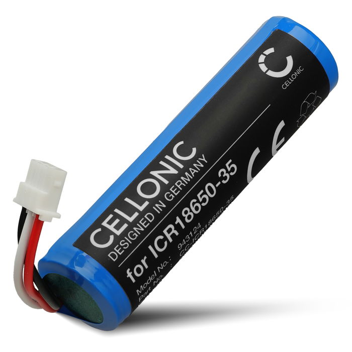 Batterie pour Petzl NAO, NAO Plus 2600mAh de CELLONIC