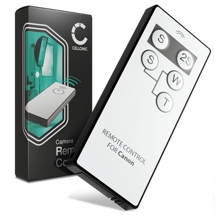 Infrarood cameratrigger voor Canon EOS 70D, EOS 5D Mark IV, EOS 750D, EOS 600D, draadloze IR-camerabediening van CELLONIC