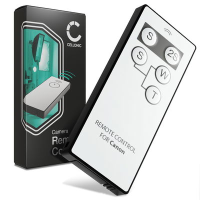 Infrarood cameratrigger voor Canon EOS 70D, EOS 5D Mark IV, EOS 750D, EOS 600D, draadloze IR-camerabediening van CELLONIC