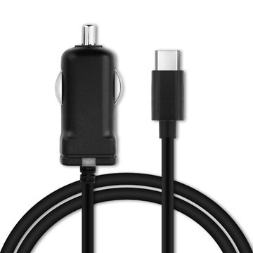 Chargeur allume-cigare voiture 12W pour GPS TomTom GO Classic 2. Generation GO Navigator GO Superior - 1.1m, 5V, 2.4A