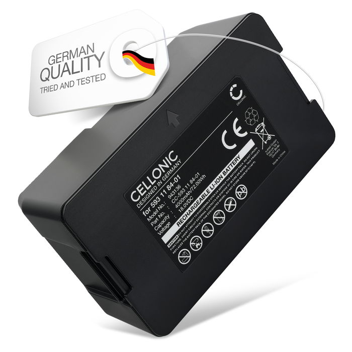 Husqvarna Automower 420 2021 Battery 18V 4000mAh from Cellonic