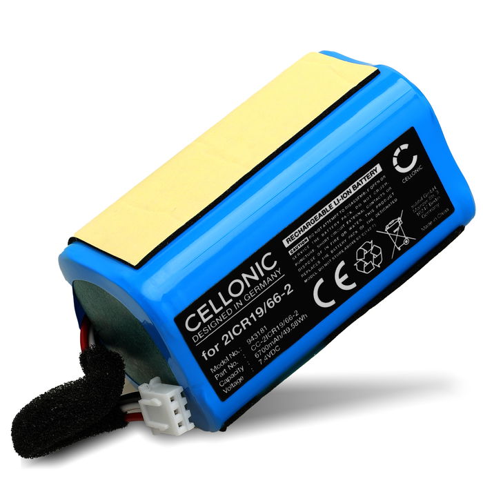 Medion 2ICR19/66-2 Batterie 7.4V 6700mAh de Cellonic