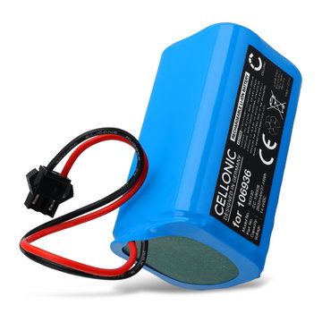 Accu voor Salente SL60D, SL68, Tesla RoboStar iQ550 2600mAh van CELLONIC