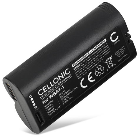 Batterie pour Wyze Battery Cam Pro WBAT-1 (5200mAh, 3.7V) de CELLONIC