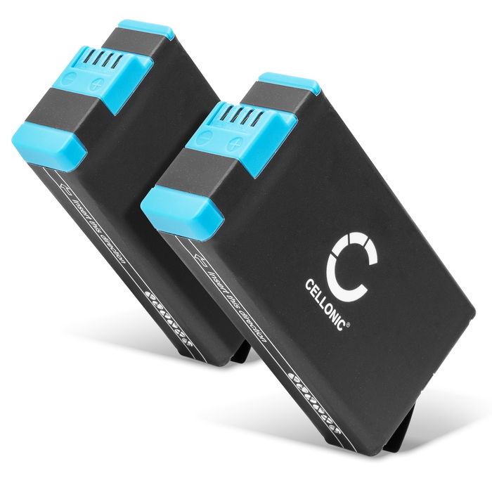 2x Batterij voor GoPro MAX, GoPro MAX 360 SPCC1B Accu (1600mAh, 3.85V) van CELLONIC