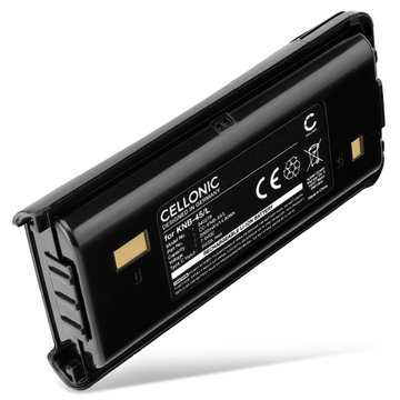 Batterij voor Kompatibel mit Kenwood TK-3301T TK-3200 TK-3202 TK-2202E TK-2206 TK-2207 TK-2207G TK-2302E 2000mAh Li Ion van CELLONIC
