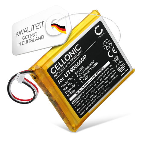 Accu voor Babysense HD S2; Bonoch BBM03; BBM01; BBM05 (4000mAh, 3.7V) van CELLONIC