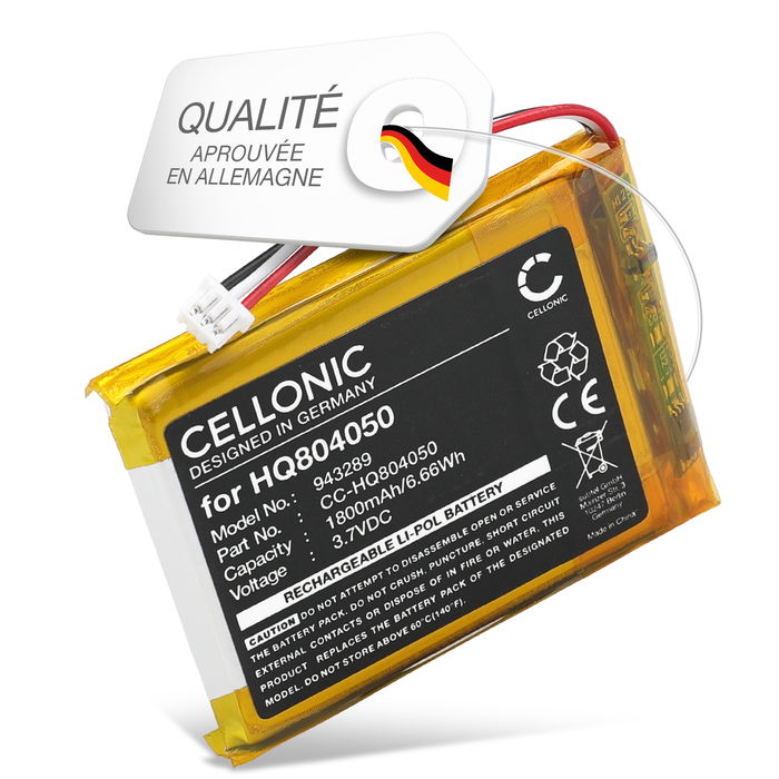 Babysense HQ804050 Batterie 1800mAh de Cellonic