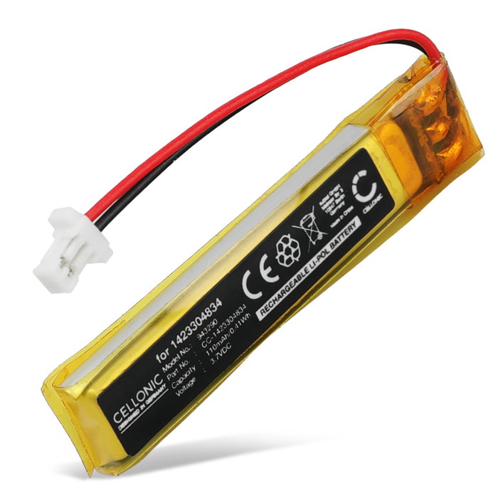 Accu voor Logitech Spotlight Presenter 1423304834 (110mAh, 3.7V) van CELLONIC