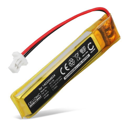 Battery for Logitech Spotlight Presentation Remote 1423304834 (110mAh, 3.7V) from CELLONIC