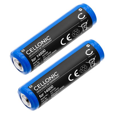 2x Batterie pour Ledlenser iH5R, MH4, MH5, ML4, P5R Core, P5R Work 800mAh de CELLONIC