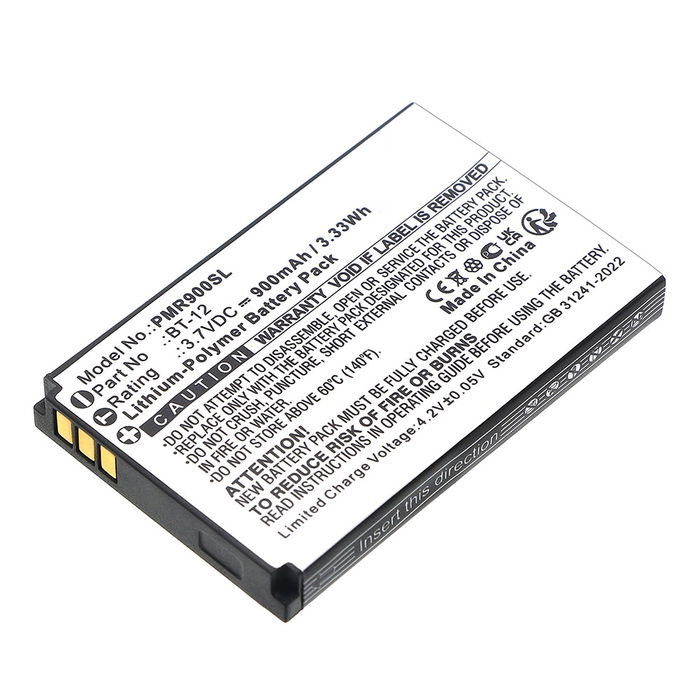 Pliant BT-12 Batterie 3.7V 900mAh de Cellonic