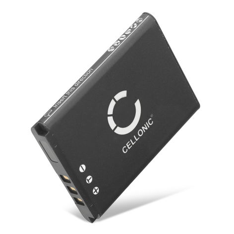 Batterie pour Samsung NV10 L201 L70 L83T NV15 NV20 NV8 SL201, Samsung Digimax L70B SLB-0837B (800mAh, 3.7V) de CELLONIC