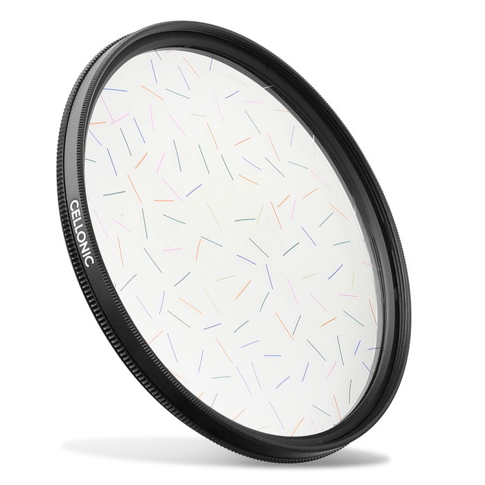 Filtre Arc-en-ciel Starlight à effets de traits pour Ø 77mm Filtre d’effet