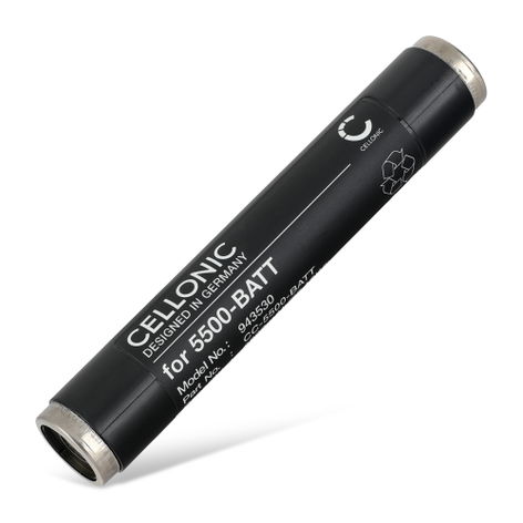Accu voor Nightstick XPR-5542GMX; XPR-5580; XPR-5581RX 5500-BATT (6800mAh, 3.7V) van CELLONIC