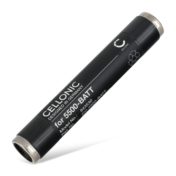 Battery for Flashlight Nightstick CS-NXP551FT, 3.7 V ORB-186C30 (6800mAh, 3.7V) by CELLONIC