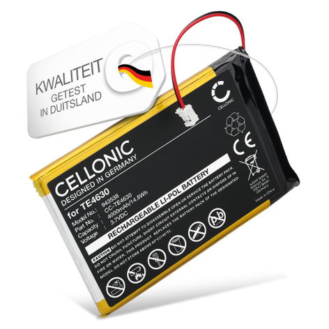 Accu voor Technaxx TX-59, TX-59 Plus TE4630 (4000mAh, 14.8V) van CELLONIC