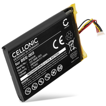 1x Accu voor Nintendo Switch 2 BEE-003 (4800mAh, 3.7V) van CELLONIC
