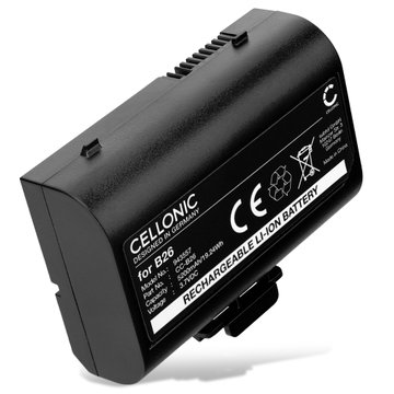 Batterie Adyen S1F2, Castles Saturn S1F2, 1000F B26 (5200mAh, 3.7V) de CELLONIC