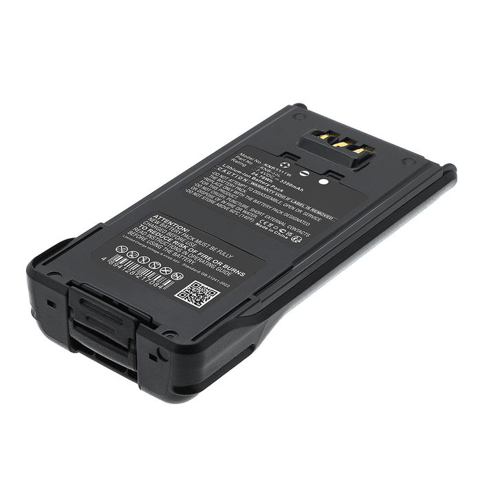 Battery for Kenwood TK-3180, TK-2180, TK-3180K, TK-5210, TK-5310, TK-3185, TK-5310GK, TK-5310K 7.4V 3350mAh Lithium Ion from CELLONIC