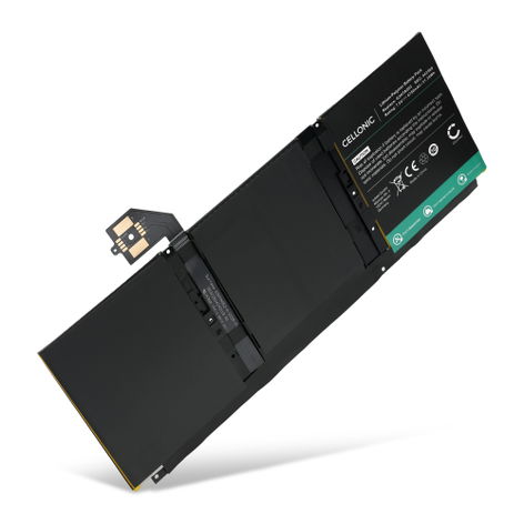 Accu voor Microsoft Surface Laptop 3, Surface Laptop 5, Surface Laptop 4, Microsoft DYNTO2, G3HTA052H, G3HTA053H G3HTA052H (6750mAh, 7.6V) van CELLONIC