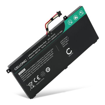 Batterij voor Lenovo ThinkPad T560, T550, W550, W550s, 45N1741, 45N1742, 45N1743 45N1741 (3400mAh, 11.1V) van CELLONIC