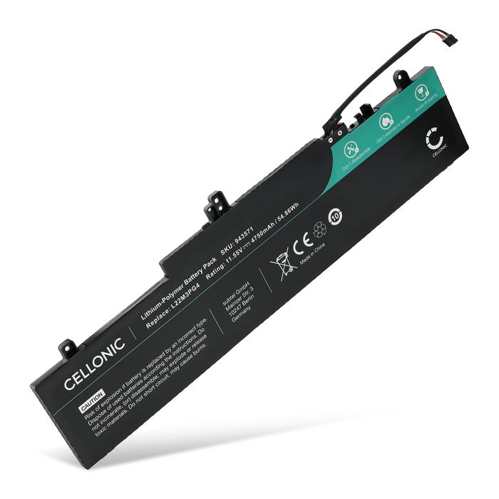 Lenovo ThinkPad E16 Gen 2 Batterij 4750mAh van Cellonic