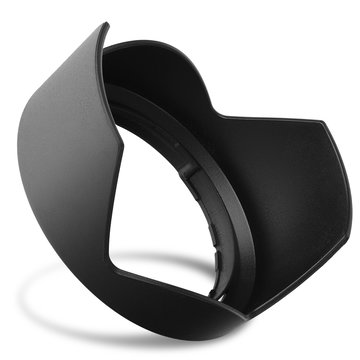 ALC‑SH127 Camera Ø 49mm Zonnekap voor Sony ALC‑SH127 Vario-Tessar T* E 16 - 70 mm F4 ZA OSS – Plastic Bajonet Bloem- / Tulp- / Bloemblaadje- Zonnekap van CELLONIC