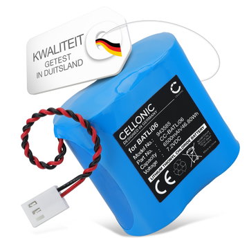 Batterij voor DAITEM OPT, D8000, DP1000, DP8000, D14000 BATLi06 (6500mAh, 7.2V) van CELLONIC