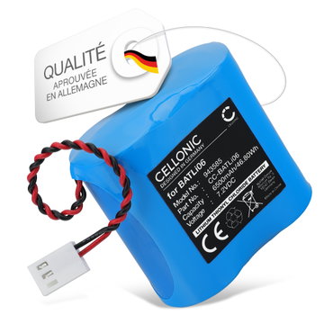 Batterie DAITEM OPT, D8000, DP1000, DP8000, D14000 BATLi06 (6500mAh, 7.2V) de CELLONIC