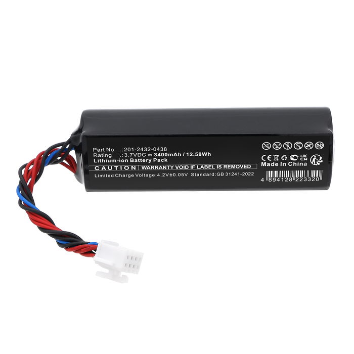 Batterie pour ECOVACS Winbot Mini, W2 Pro, W1S 3400mAh de CELLONIC