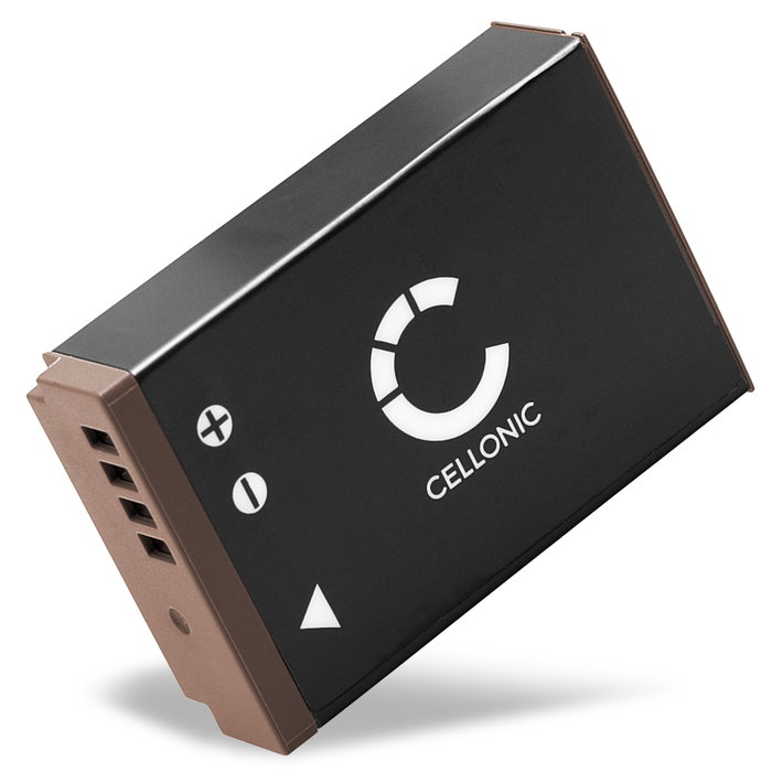 Batterie avec Type-C input pour Canon EOS 100D, EOS Kiss X7, EOS M, EOS M10, EOS M100, EOS M2, EOS M50 LP-E12 (750mAh, 7.4V) de CELLONIC