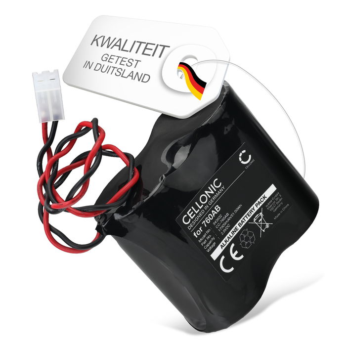 Batterij voor Abus FU2986, FU8220 FU8220, FU2986 (17000mAh, 3.0V) van CELLONIC