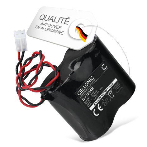 Batterie pour Abus FUSG50000; FUSG50101; FU2986; FU8220, FU2986 (17000mAh, 3V) de CELLONIC
