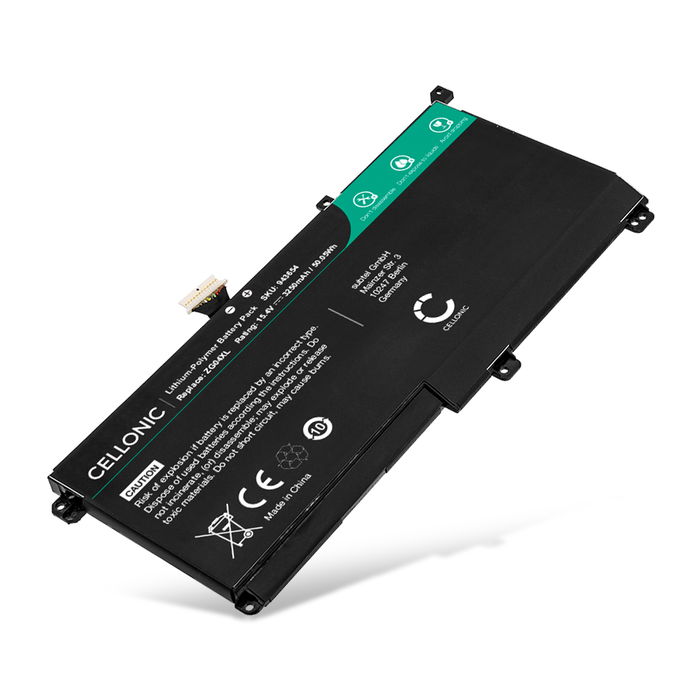 Batterij voor HP ZBook Studio G5, Studio x360 G5, Elitebook 1050 Gen 1, ZG04XL, L07046-855, L07352-1C1 Laptop - 3250mAh 15.4V 