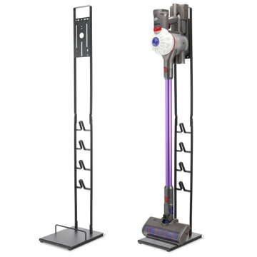 CELLONIC Vloerstandaard voor Dyson V15 V12 V11 V10 V8 V7 V6 – Zware Stalen Basis, Boren Niet Nodig, 4+ Accessoires, 1265mm Toren