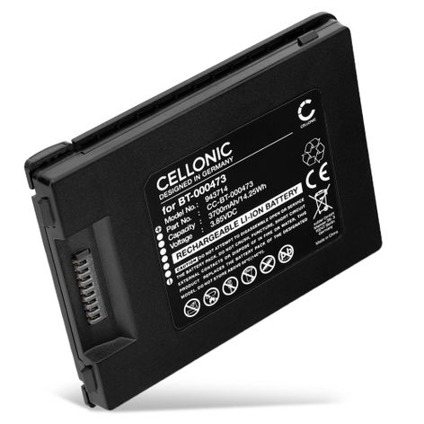 Battery for Zebra TC22, TC27 BTRY-TC2L-2XMAXX-01, BT-000473 (3700mAh, 3.85V) from CELLONIC