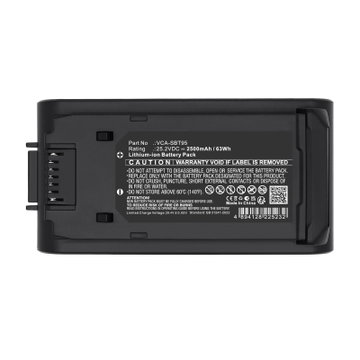 Accu voor Samsung Jet 85, 95, VS20A95943N, VS20A95823W, VS20A95973B, Bespoke Jet Pet Stick Vacuum, VS20B95823W/EV, VS20B95943N/EV, VS20C8522TW 2500mAh van CELLONIC
