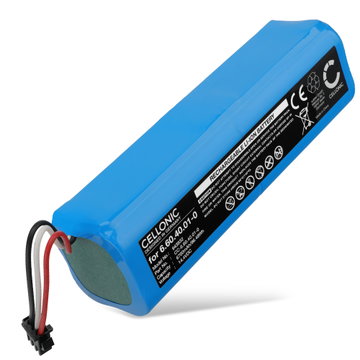 Batterie pour Airrobo T9, T10 Plus Blaupunkt XTREME, BPK-VCBB1XTE, BPK-VCBB1XTEIC, BPK-VCBB1XTEN Laresar L6 Pro Honiture Q6 Pro Onson J30 Pro 6700mAh de CELLONIC