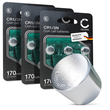 15x CELLONIC CR1/3N Knoopbatterij batterij (3V, 170mAh)
