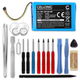 1x 2600mAh 3.7V + kit d'outils