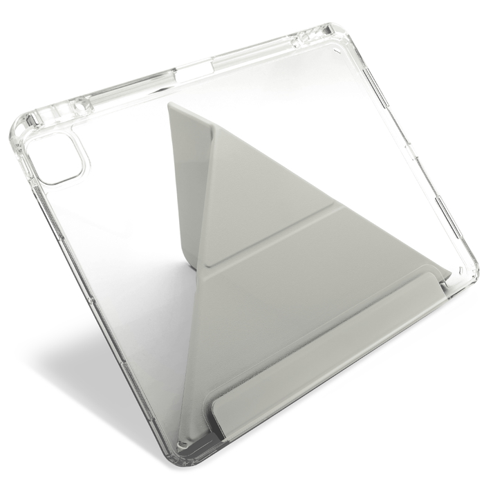 CELLONIC Trifold iPad Hoes met Potloodhouder, voor iPad Air 13/Pro 12.9, Grijs