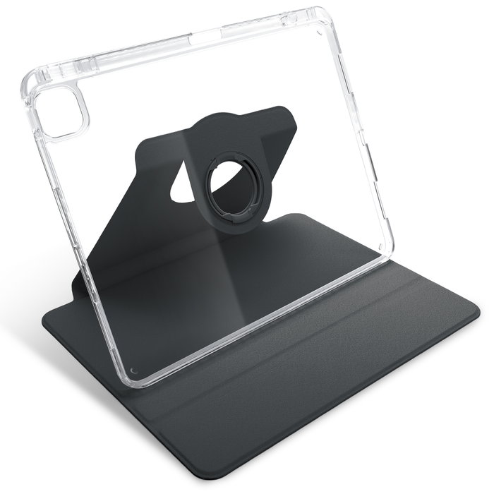 CELLONIC 360 Graden iPad Hoes met Klep, voor iPad Pro 13 (25/24), Zwart