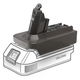 1x Adaptateur de batterie Makita 18V vers Dyson V6