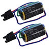 2x Batterie 1700mAh