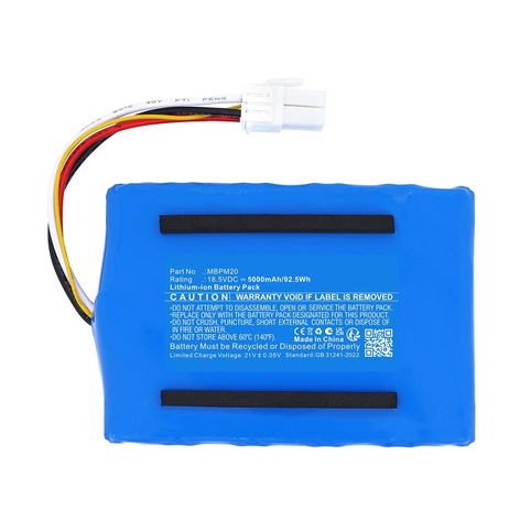 Battery for MOVA LiDAX Ultra 800, 1200, 1600; ViAX 500, 250 MOVA LiDAX Ultra 800, ViAX 250, 500 (5000mAh, 18.5V) from CELLONIC